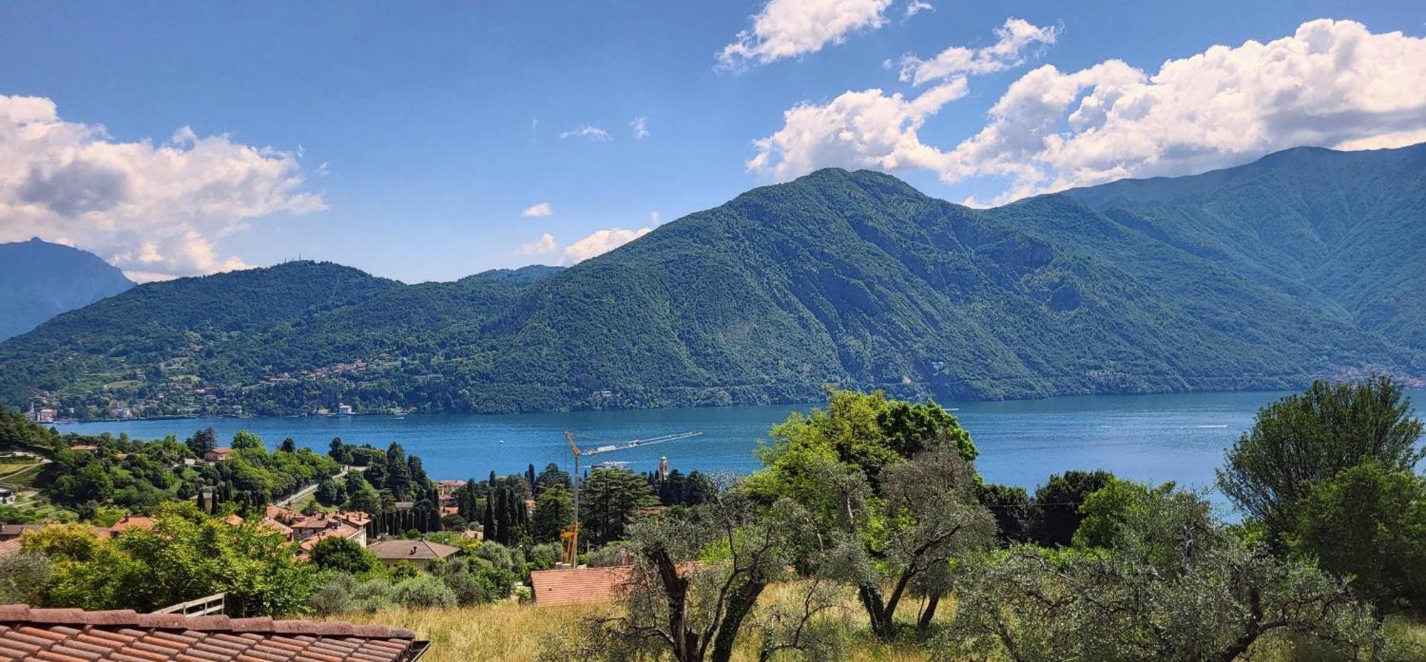 Casa Intignano - Appartamento Con Terrazzo Vista Lago 特雷梅佐 外观 照片