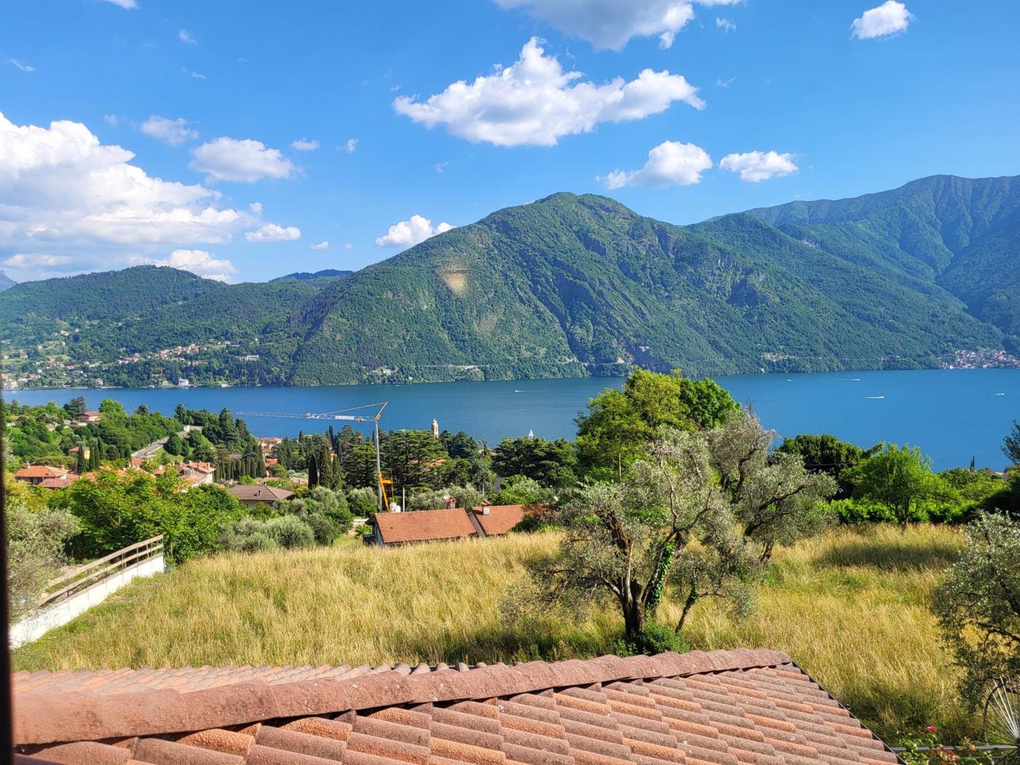 Casa Intignano - Appartamento Con Terrazzo Vista Lago 特雷梅佐 外观 照片